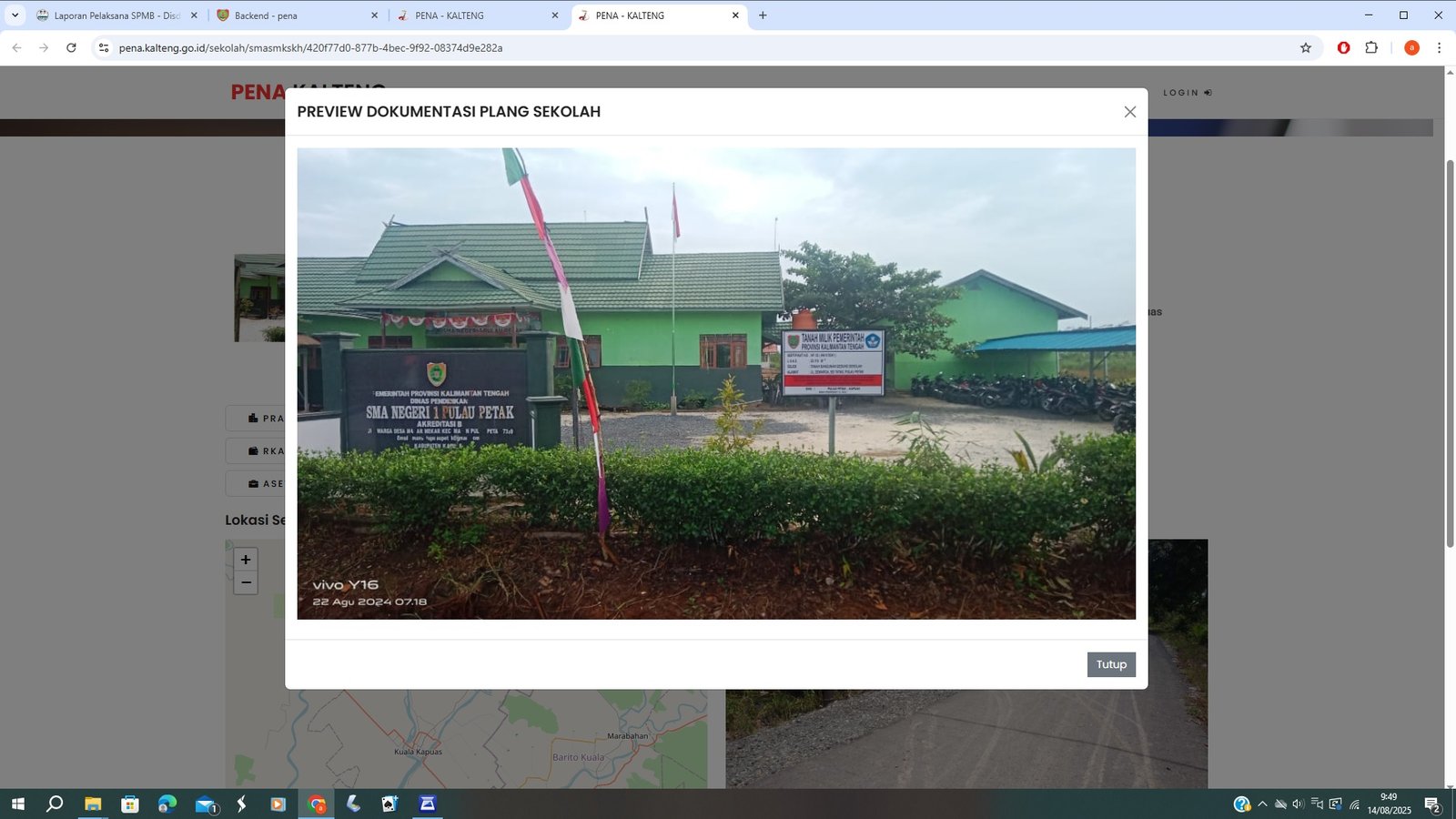 SPMB SMAN 1 PULAU PETAK